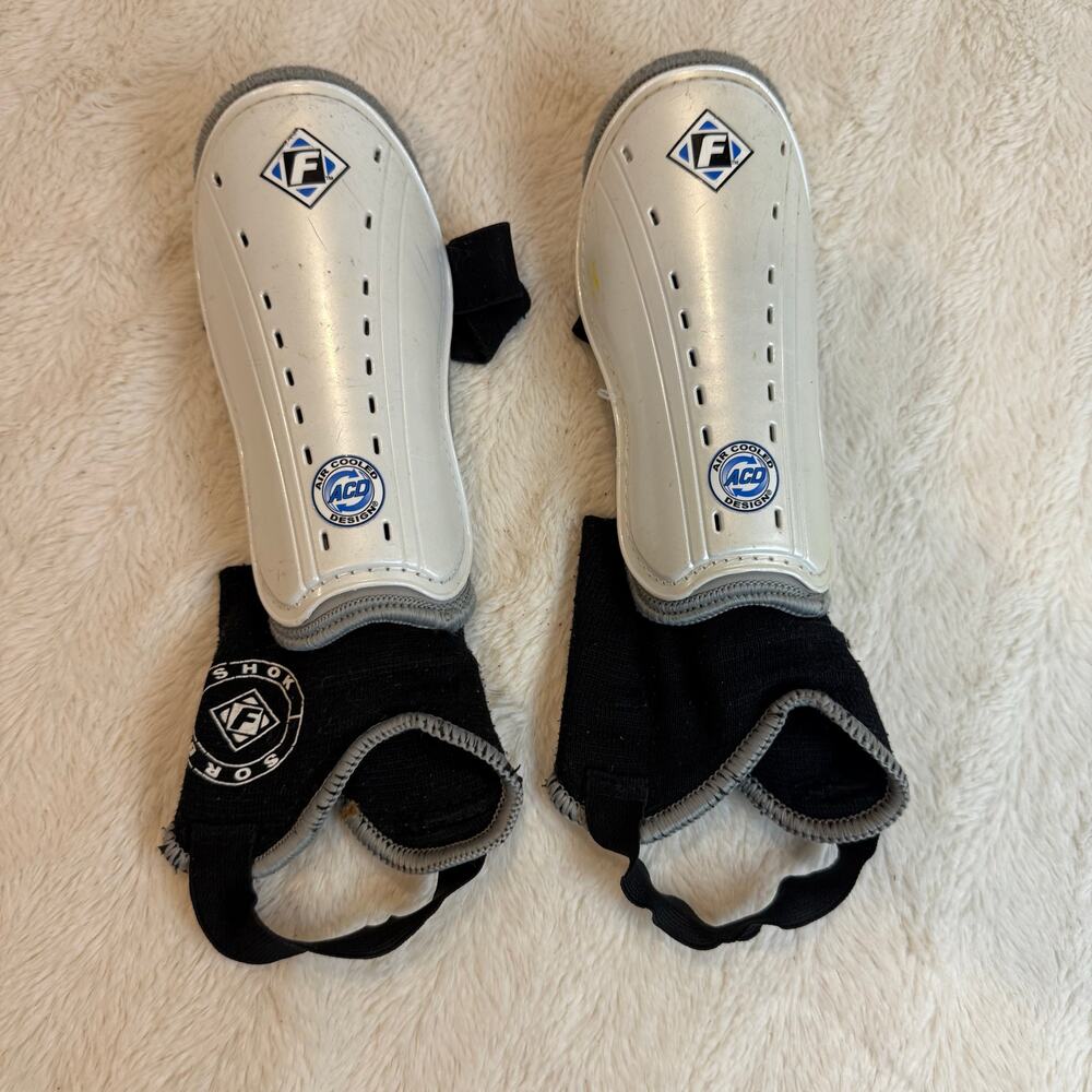 Franklin Peewee Shok Sorb Shinguards Ankleguards Air Cooled Design Kids